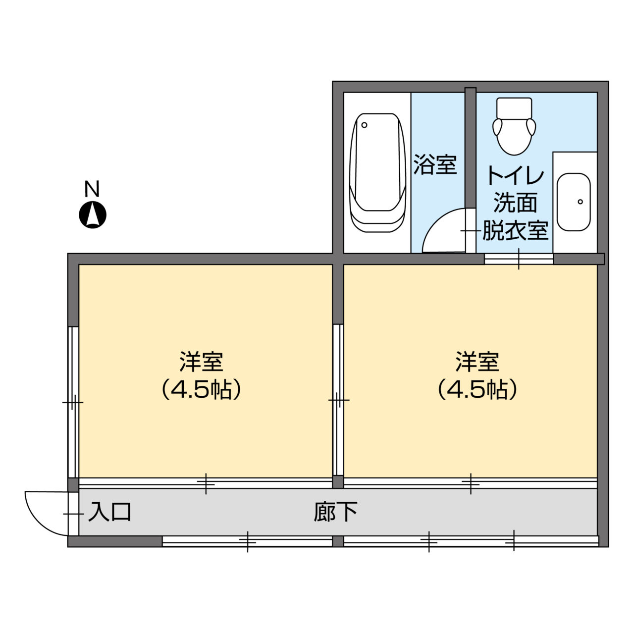 賃貸マンション 福井国際ビルヂング・1階